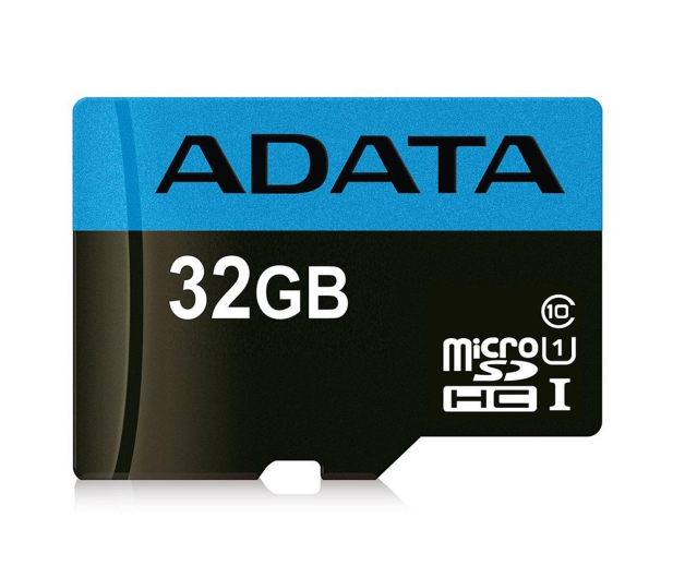 Adata MicroSDHC 32GB 85MB/s AUSDH32GUICL10A1-RA1 - 401957 - zdjęcie